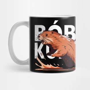 Bobr Meme - Funny Beaver Mug